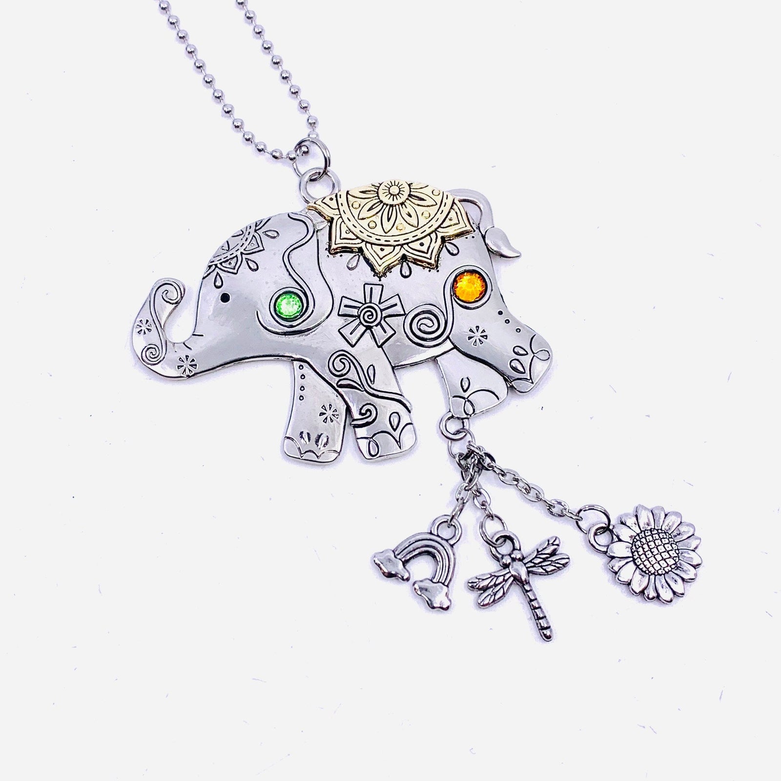 Elephant Car Charm Ornament GANZ 