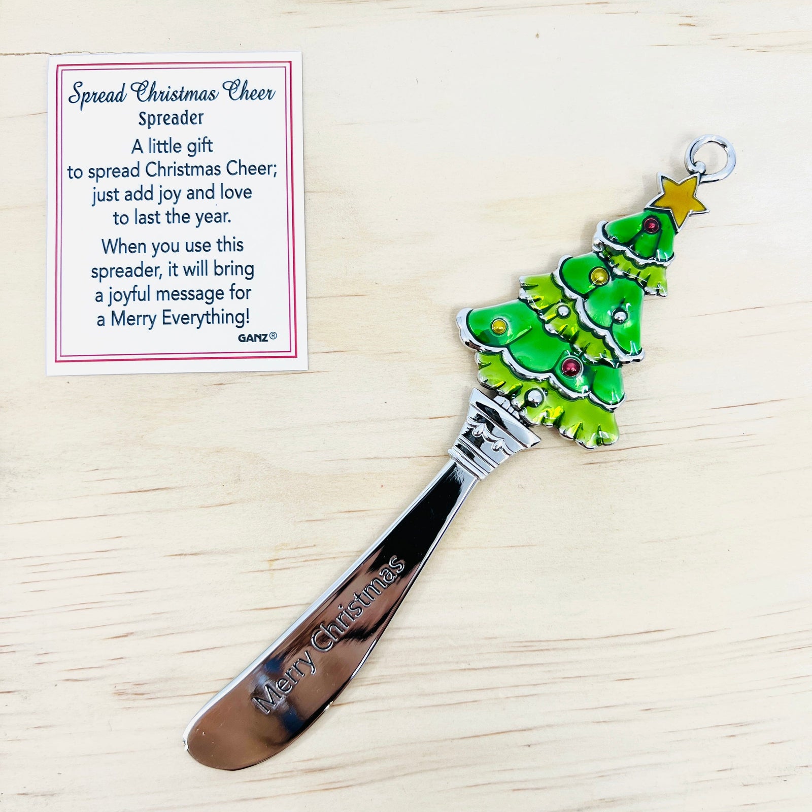 Holiday Cheer Spreaders Decor GANZ 