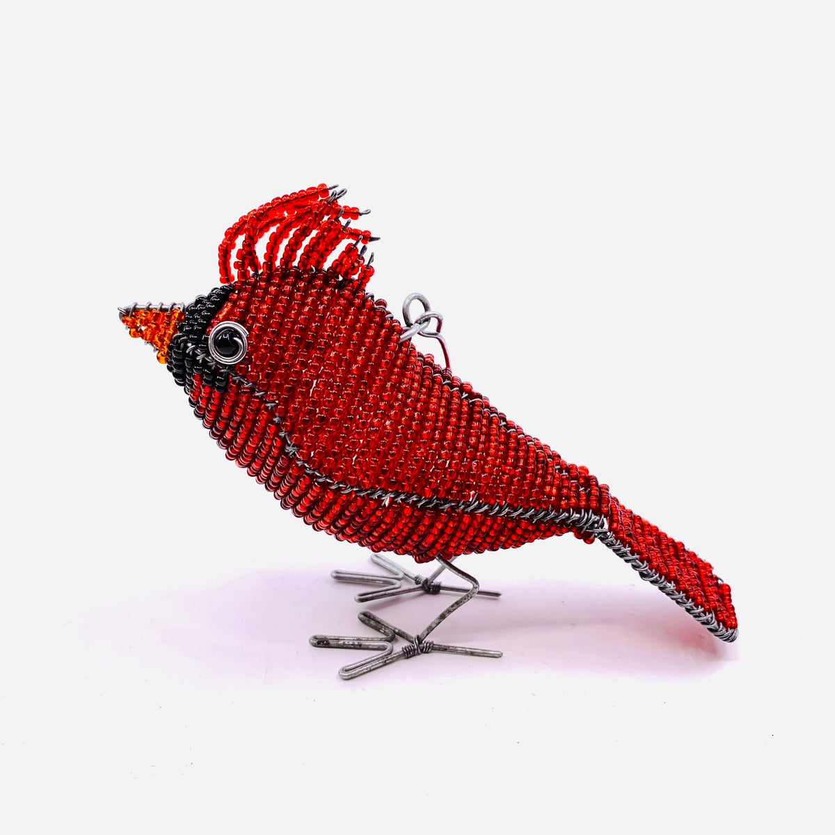 Beaded Bird Ornaments Ornament East Africa Co. Cardinal 