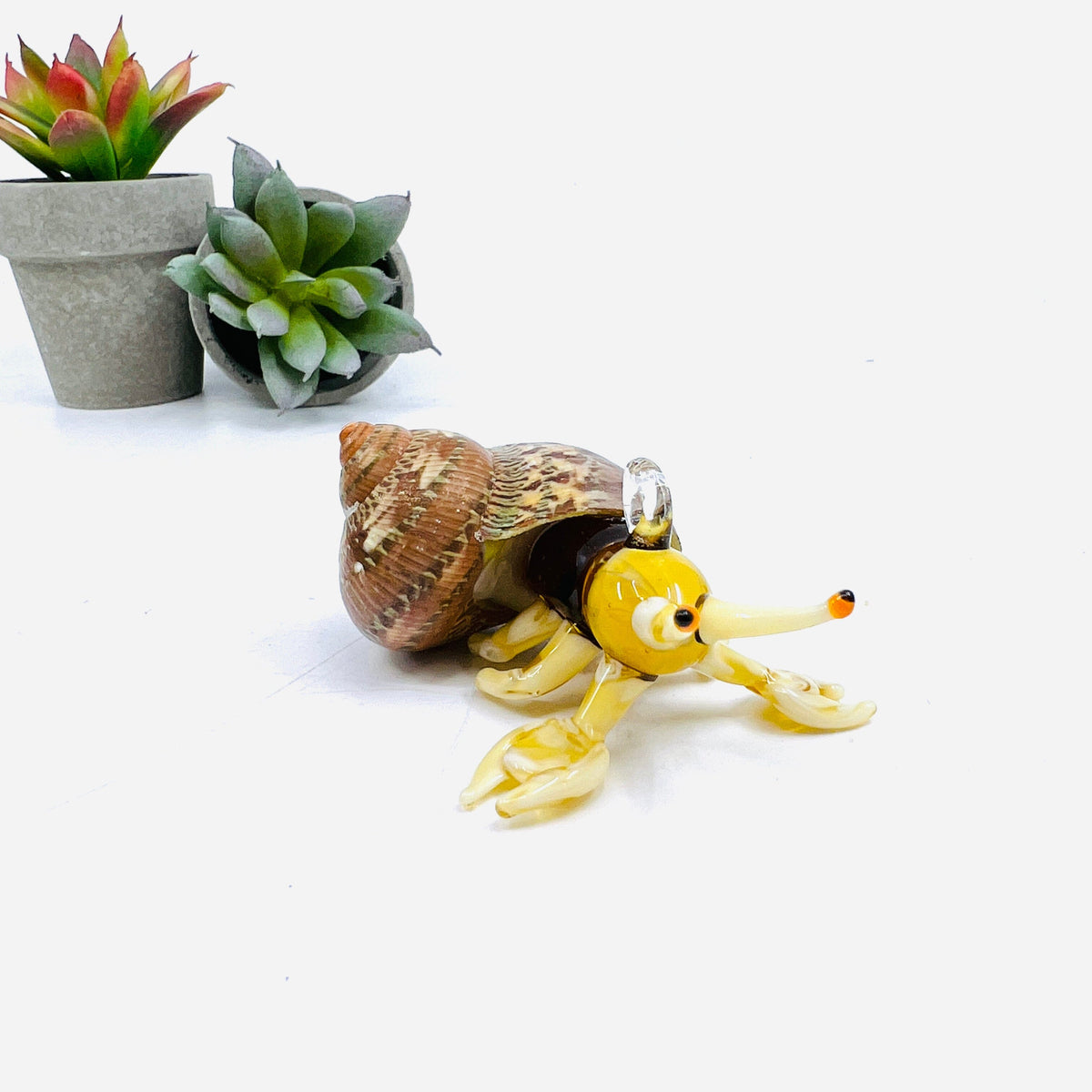 Pocket Hermit Crab Ornaments Miniature C&amp;F Enterprises 