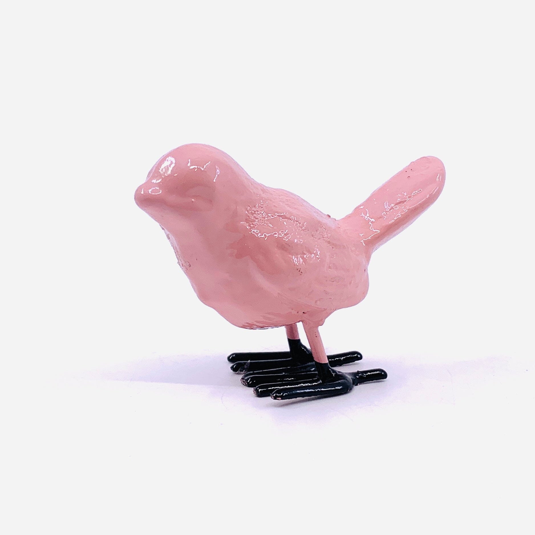 Little Cast Iron Bird, Dusky Pink Decor Ganz 