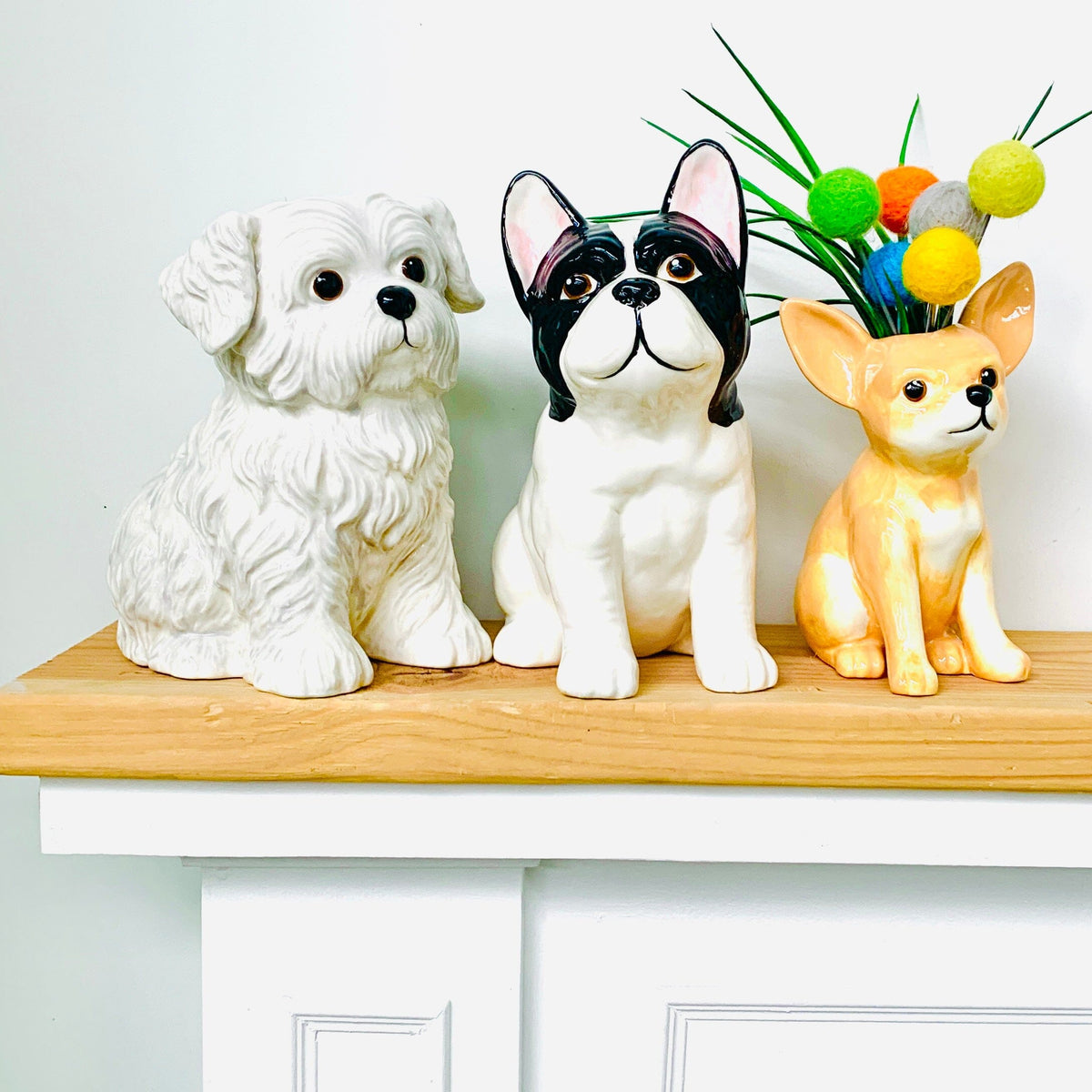 Puppy Vase, Chihuahua Decor Two&#39;s Company 