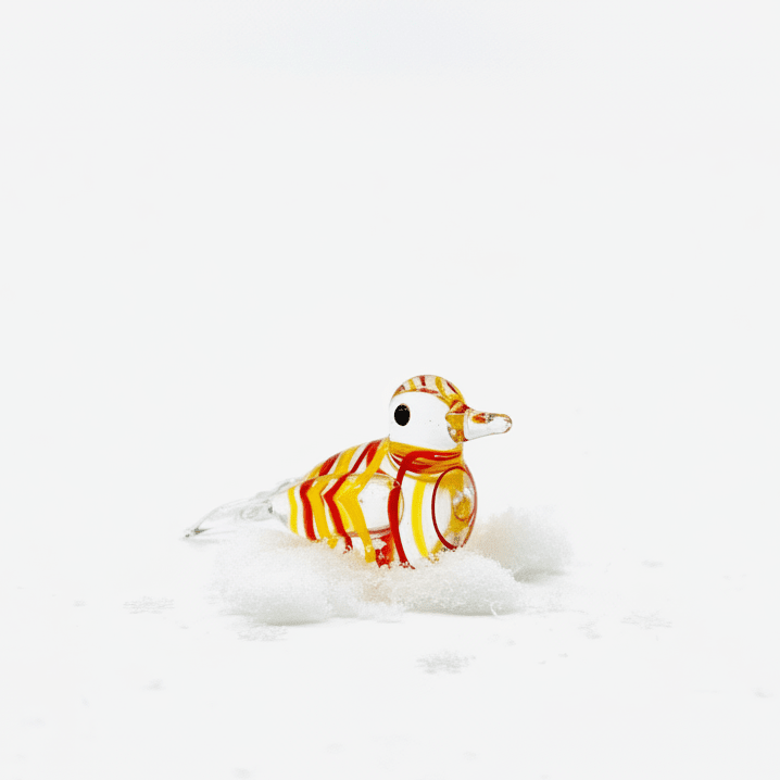 Tiny Animal Yellow Bird Miniature - 
