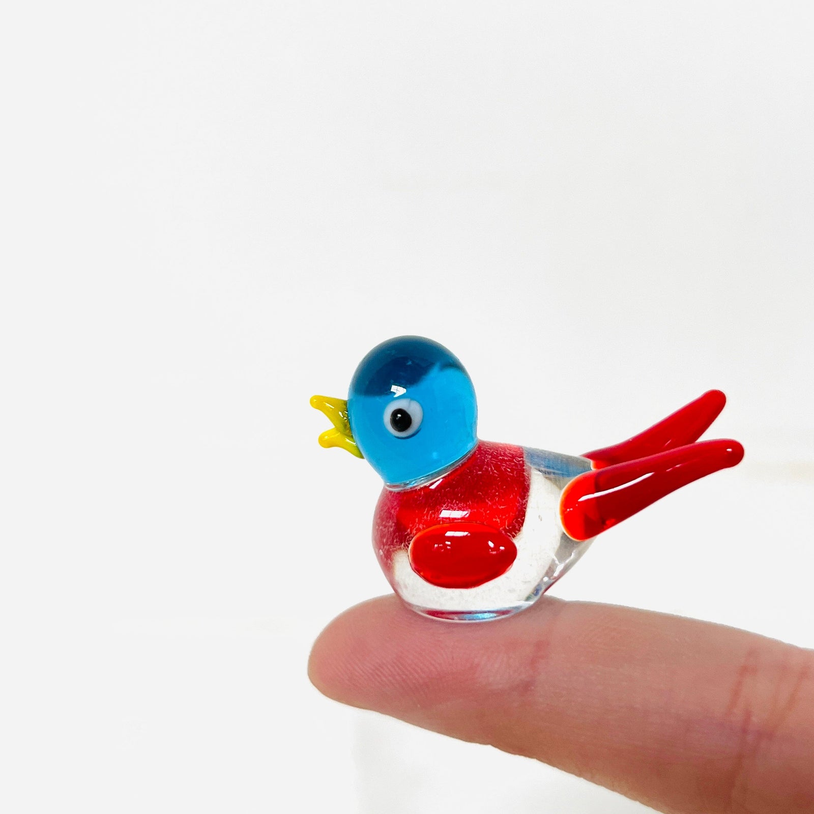 Red and Blue Duck 25 Miniature Alex 