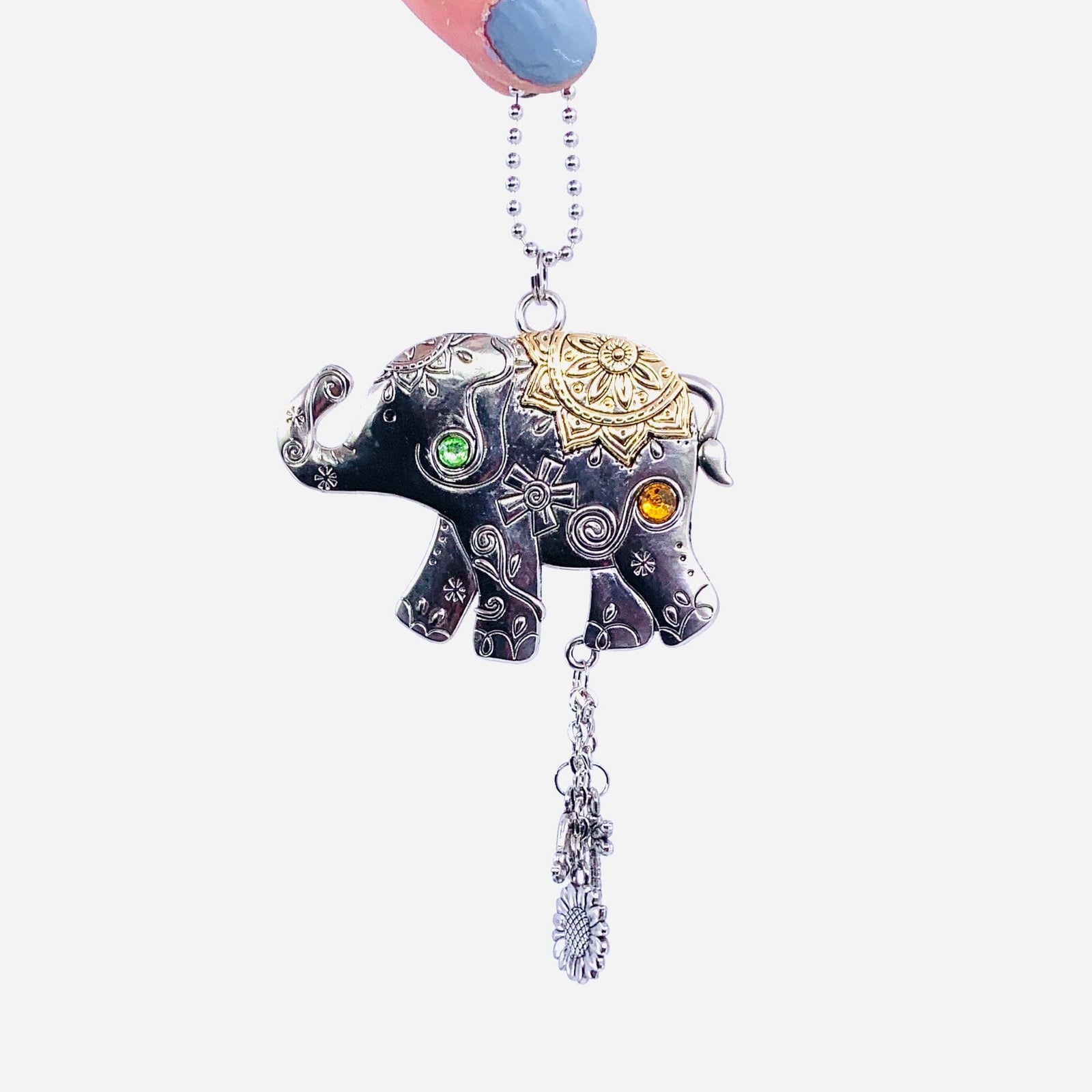Elephant Car Charm Ornament GANZ 