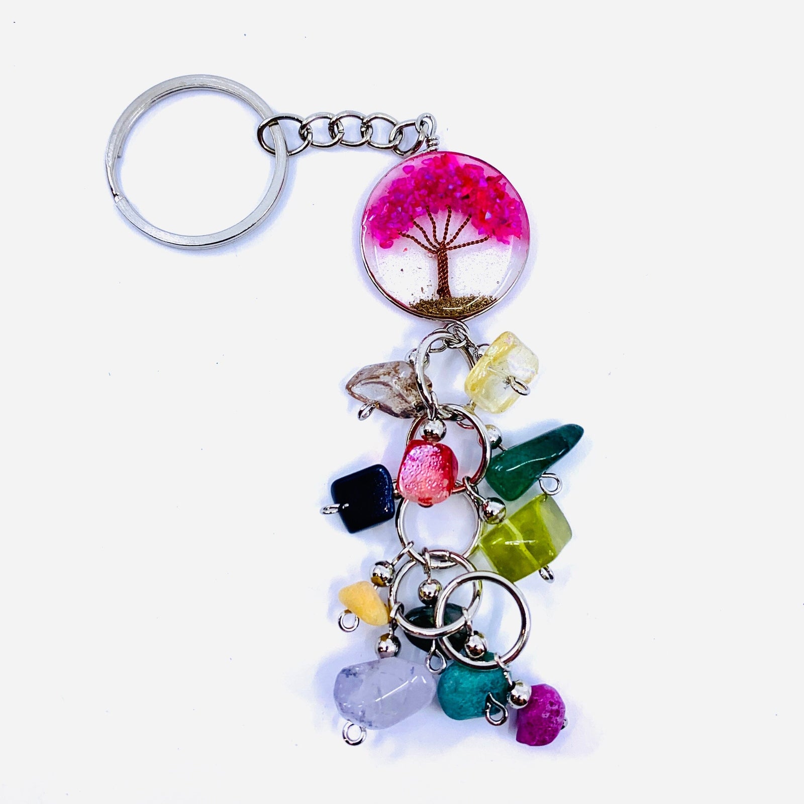 Tree of Life Key Chain 6, Pink Accessory Piichincha 