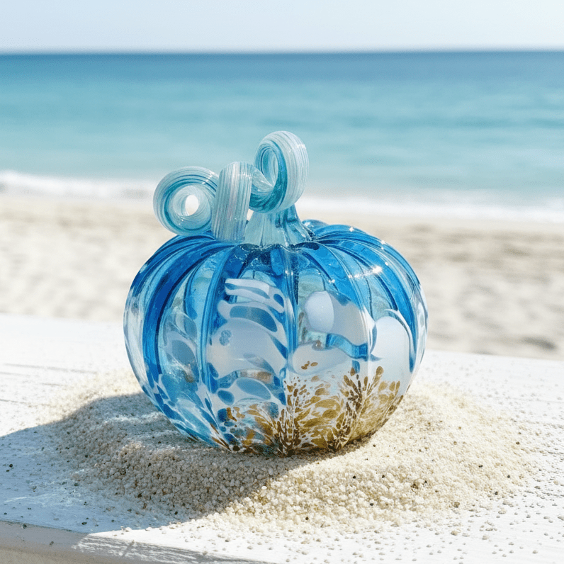 Summer Beachy Pumpkin Inspo Luke Adams Glass Blowing Studio 