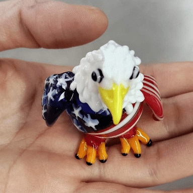 America's 250th Birthday Bald Eagle Miniature Alex 