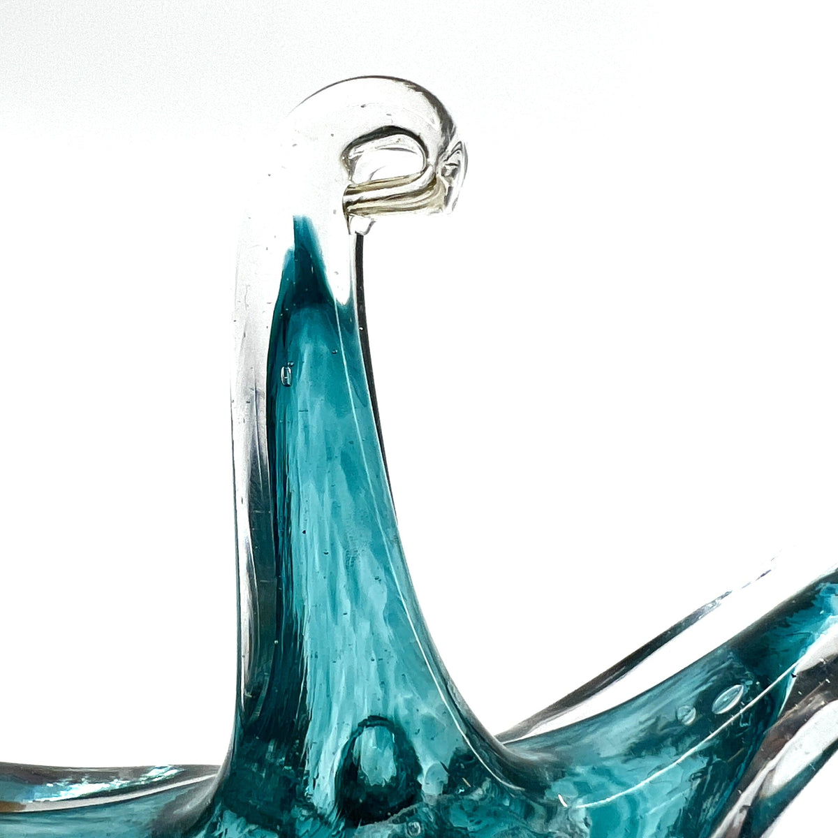 March Birthstone Hanging Star Birthstone Luke Adams Glass Blowing Studio 