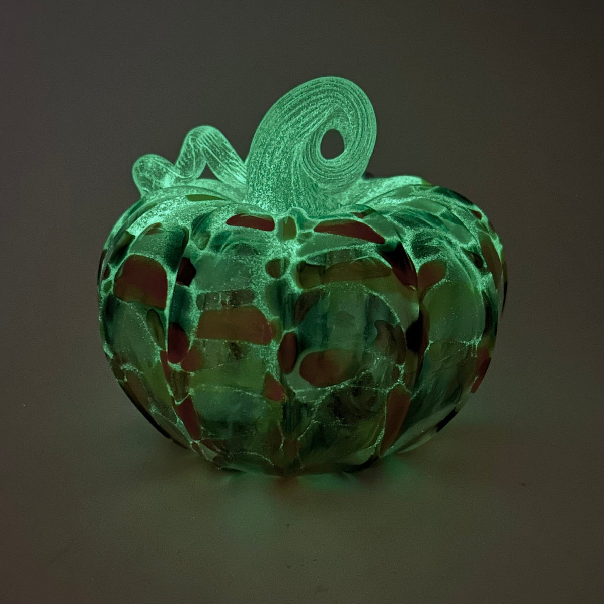 Daily Glow Pumpkin 1717 Squat Daily Pumpkin Luke Adams Glass Blowing Studio 