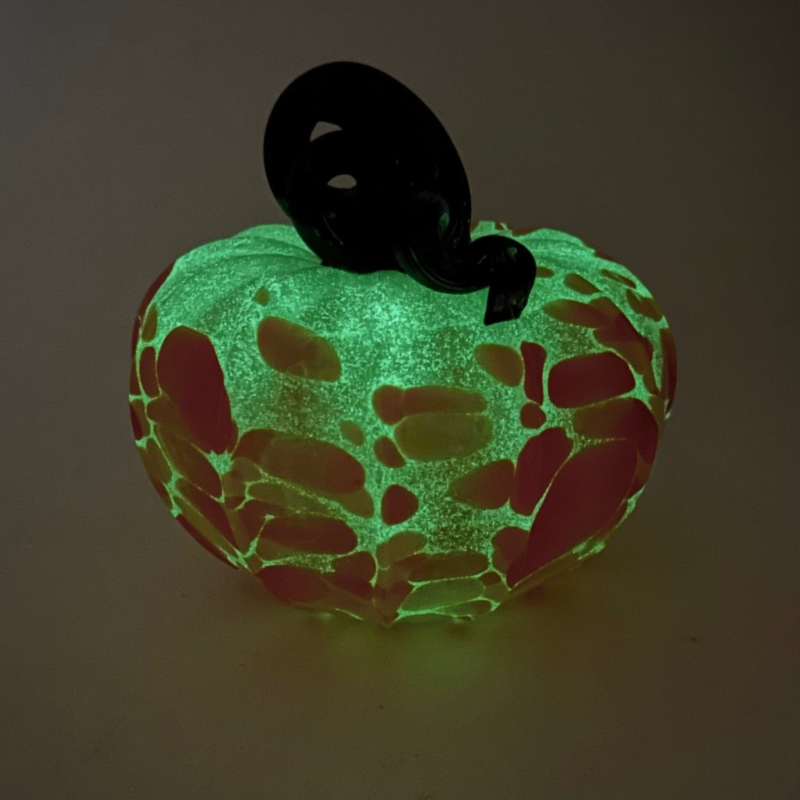 Daily Glow Pumpkin 1718 Squat Daily Pumpkin Luke Adams Glass Blowing Studio 
