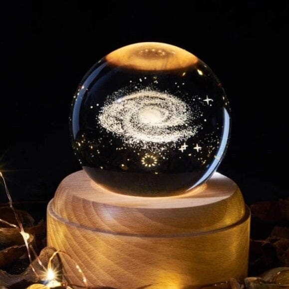 Milky Way Rotating Crystal Ball Lamp CALLA PRODUCTS 