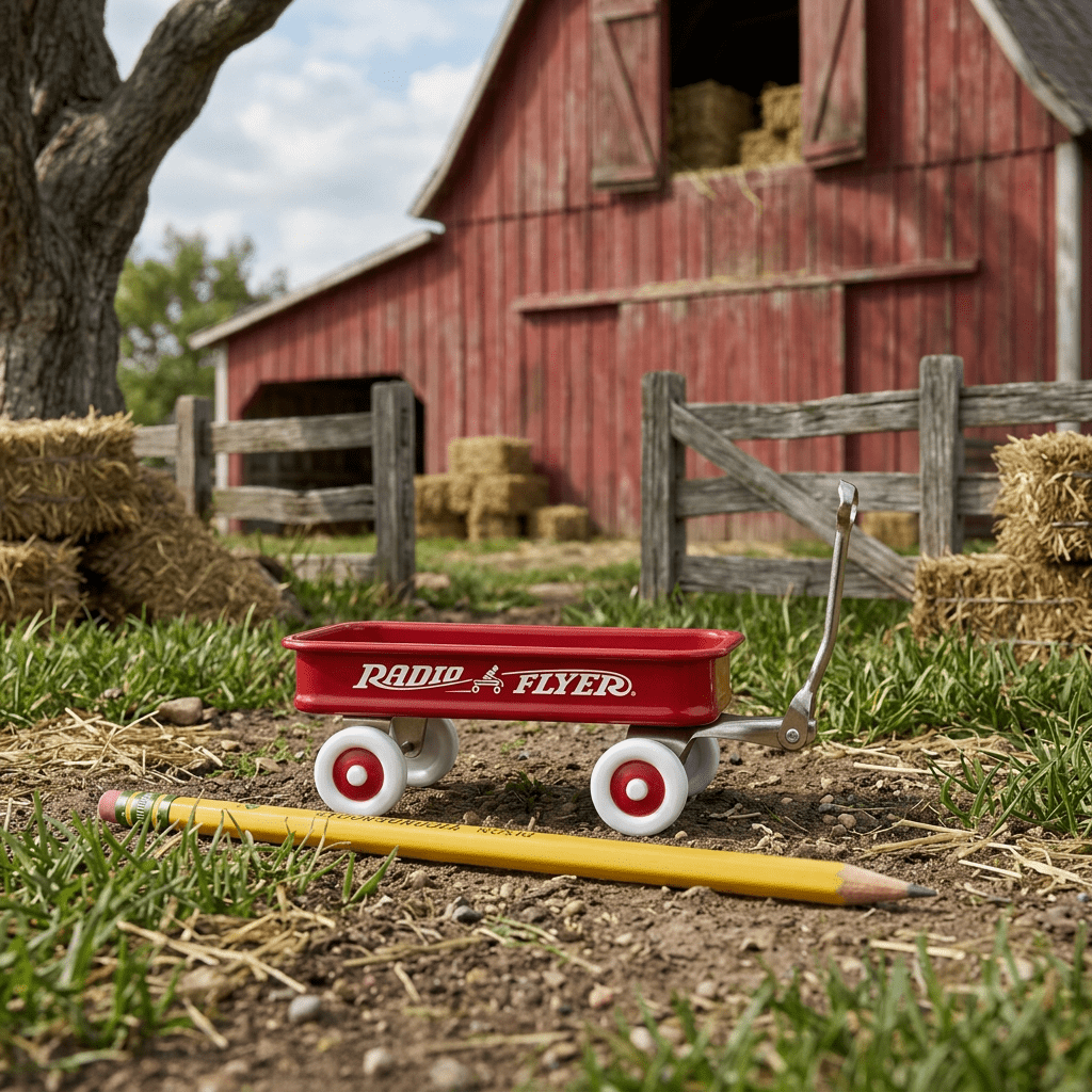 World's Smallest Radio Flyer Wagon Super Impulse 