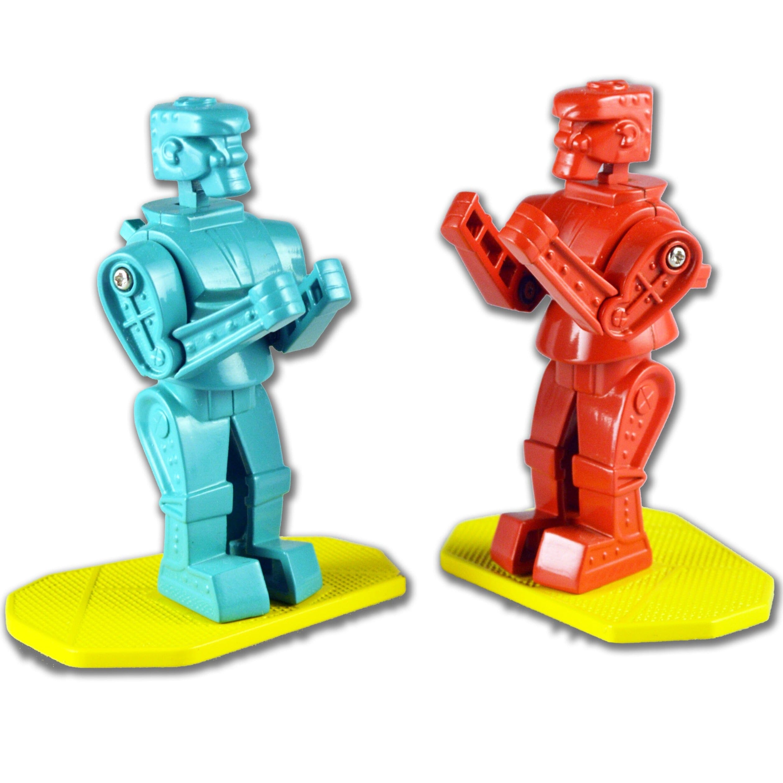 World's Smallest Rock 'Em Sock'Em Robots - Luke Adams Glass