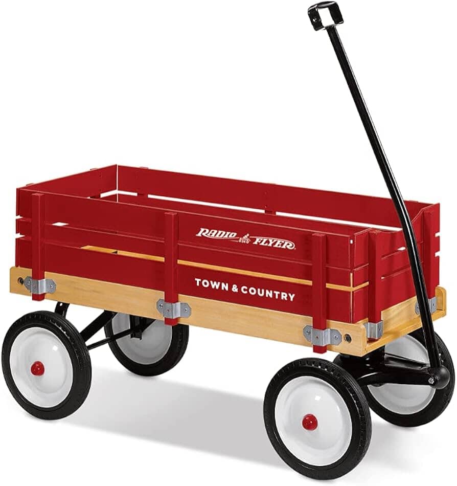 World&#39;s Smallest Radio Flyer and Country Wagon