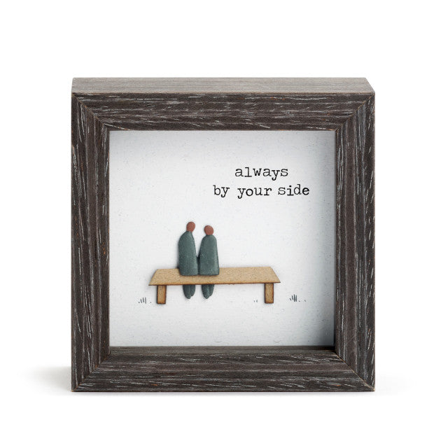 Shadow Box Frame, Always By Your Side Decor Demdaco 