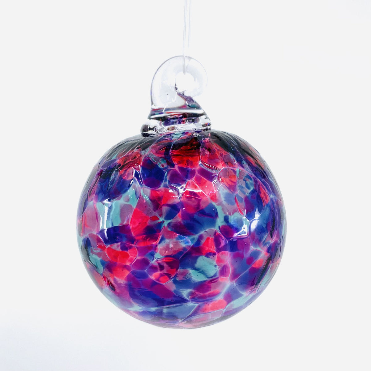 Mini Ornament, Mermaid Ornament Luke Adams Glass Blowing Studio 