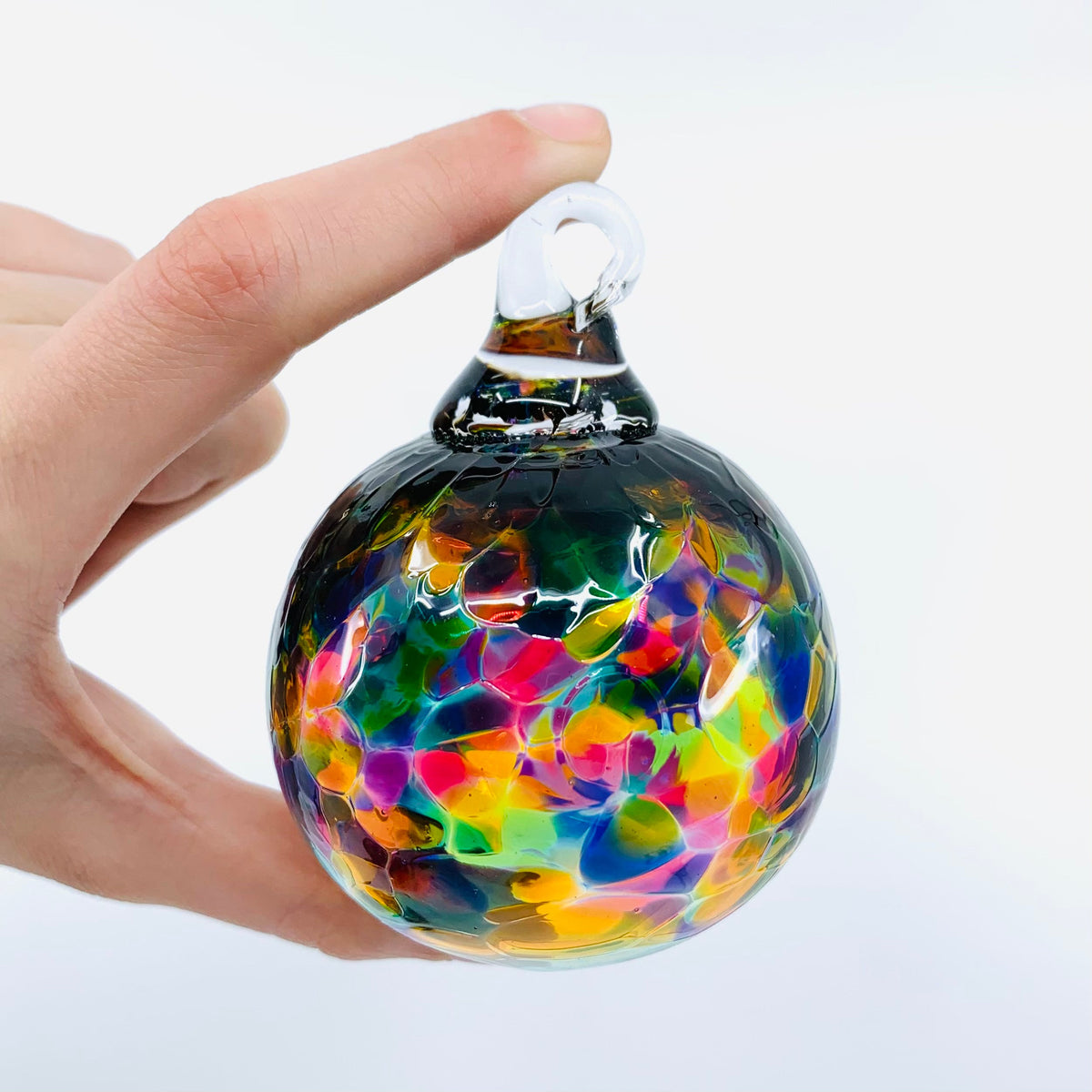 Mini Ornament, Jewel Ornament Luke Adams Glass Blowing Studio 