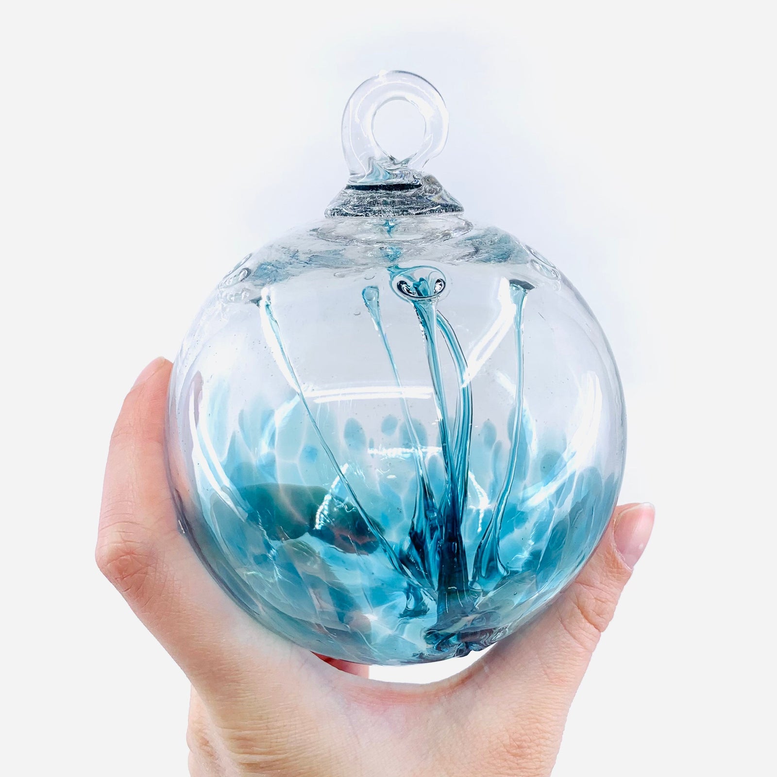 Wish Ball, Recycle Wish Ball Luke Adams Glass Blowing Studio 