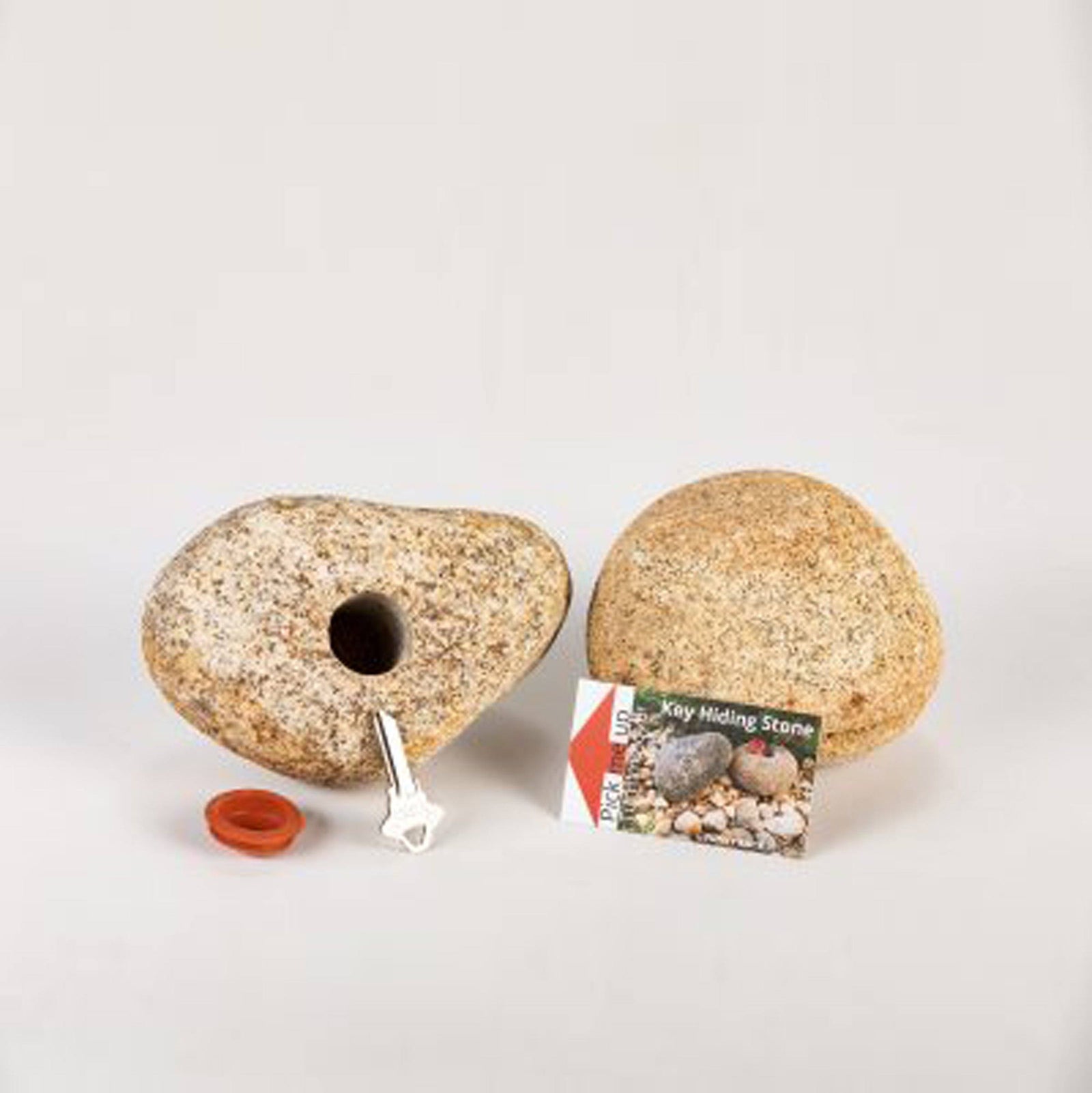 Real Rock Hide a Key Luke Adams Glass Blowing Studio 