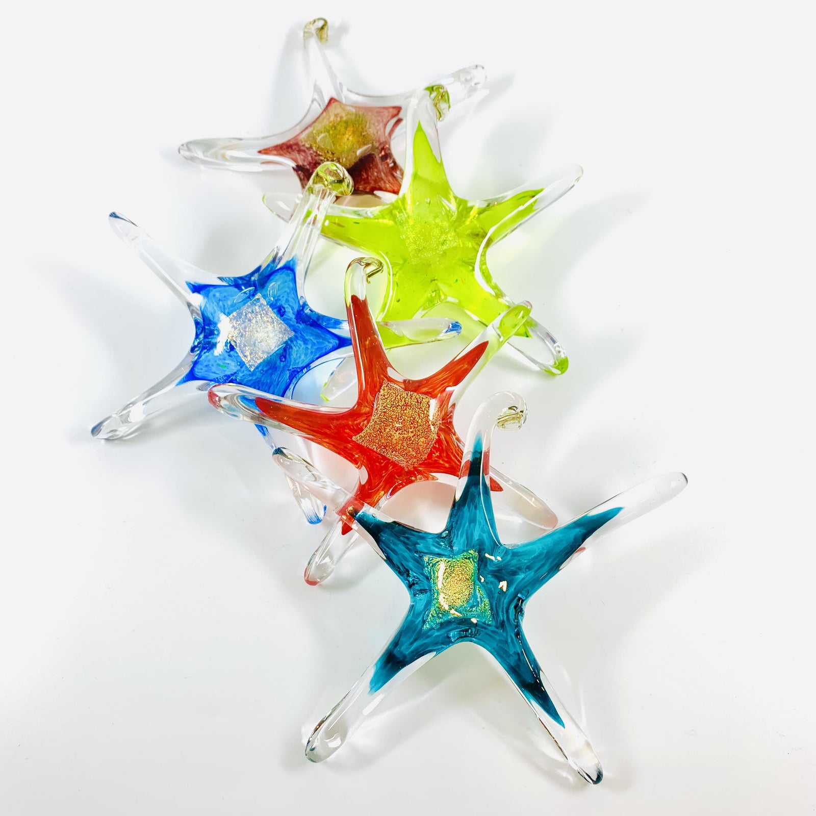 December Birthstone Hanging Star Luke Adams Glass Blowing Studio 