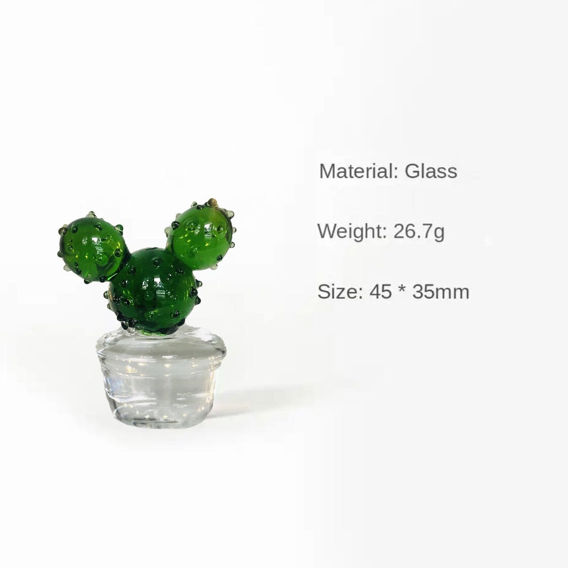 Glass Cactus Leia Miniature - 