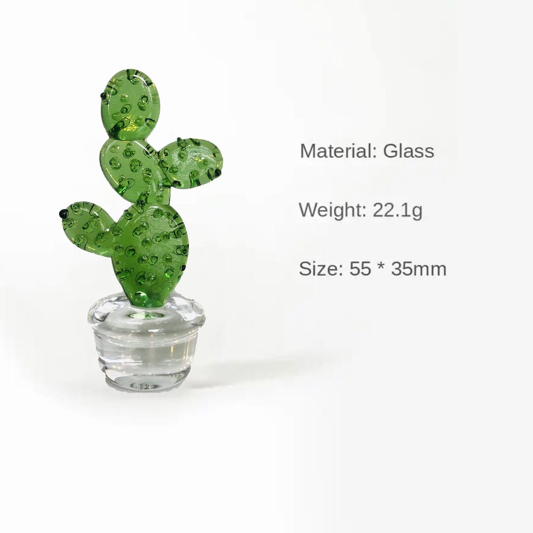 Glass Cactus Road Trip Miniature - 