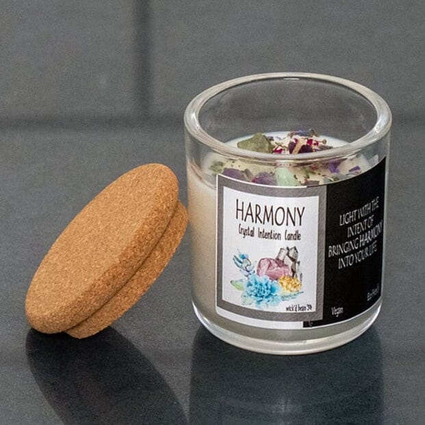 Harmony Intention Soy Candle Decor Wick'd Bean Candles 