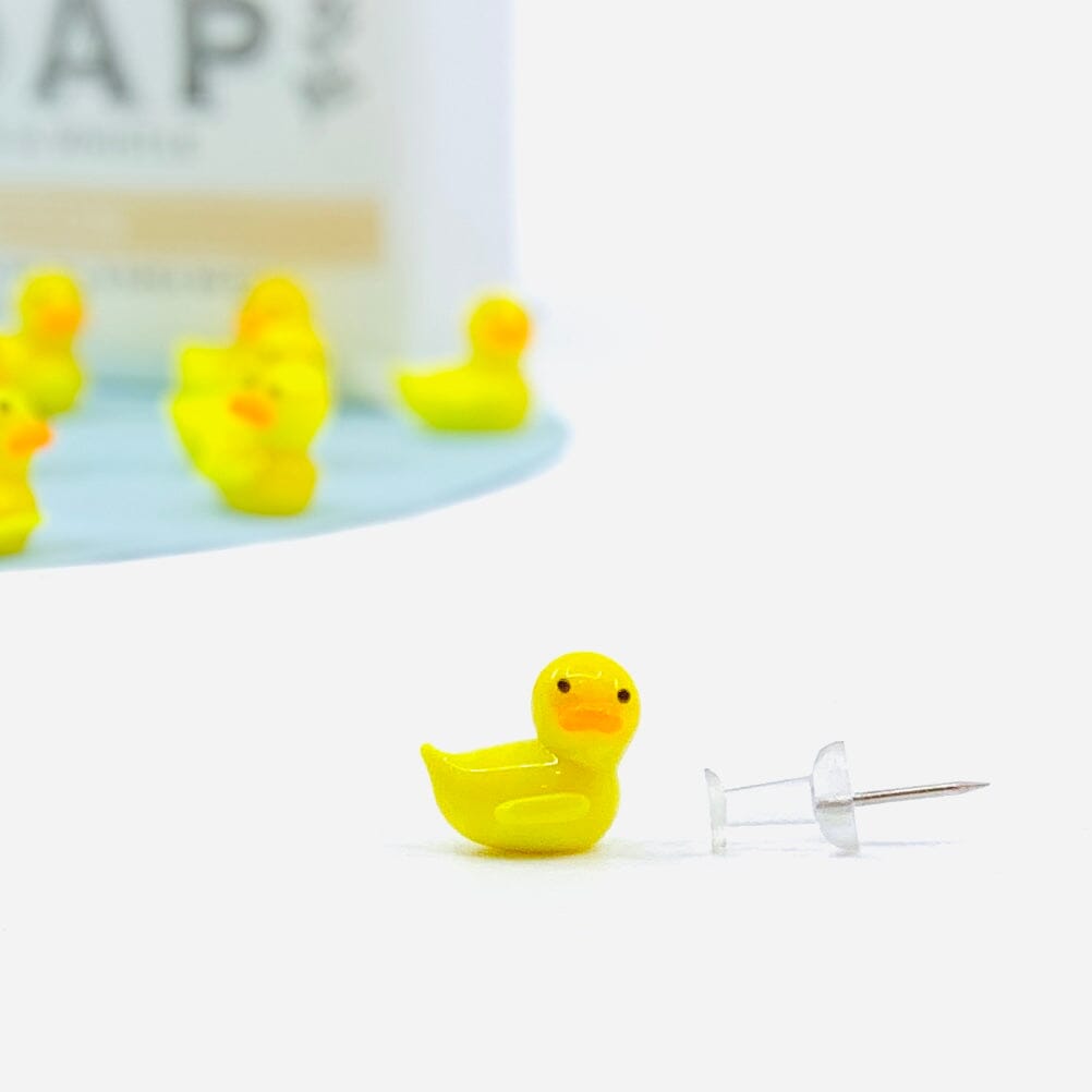 Tiny Mom and Baby Rubber Ducky Miniature - 