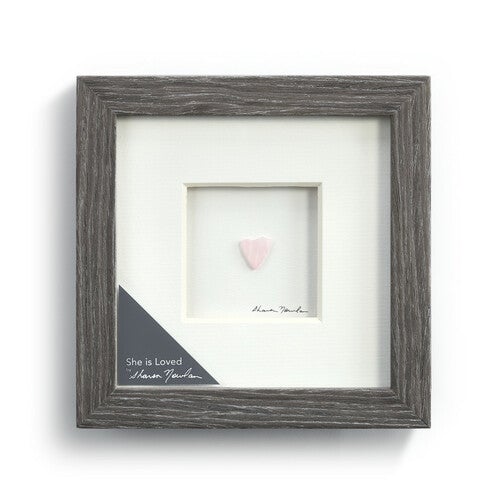 Shadow Box Frame, She is Loved Decor Demdaco 