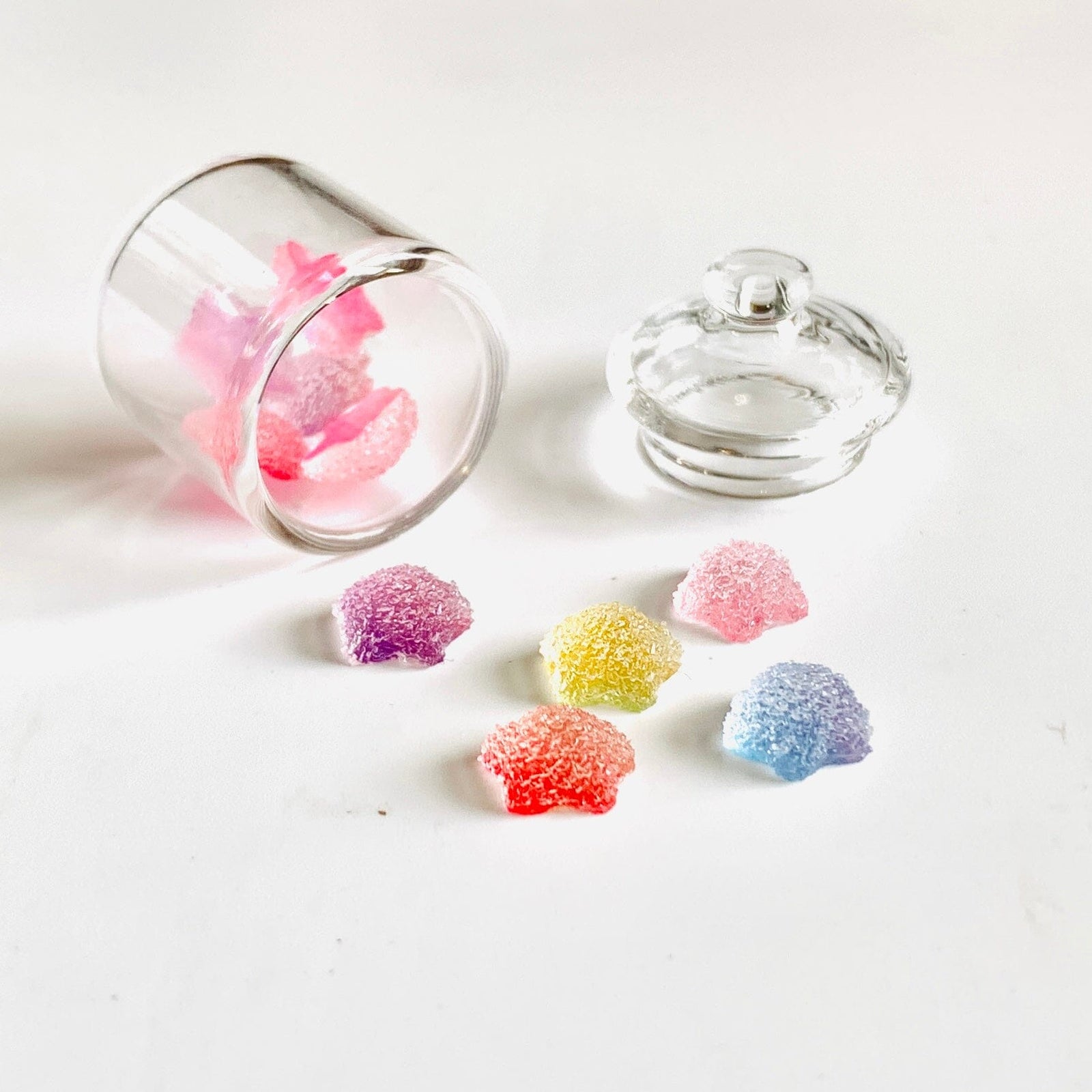 Tiniest Jar of Gumdrops, Stars Miniature - 