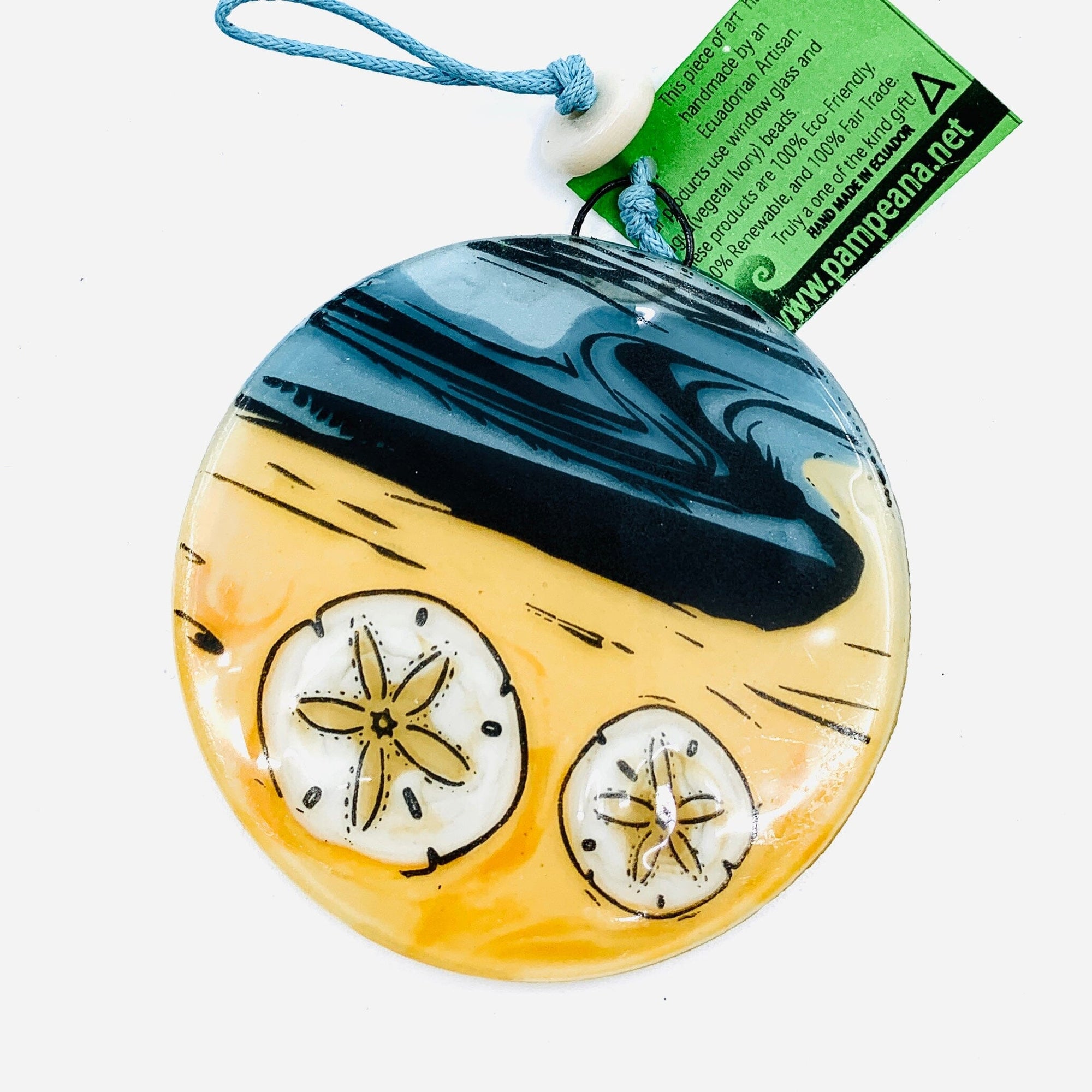 Fair Trade Ornament 48 Sand Dollars Ornament Pam Peana 