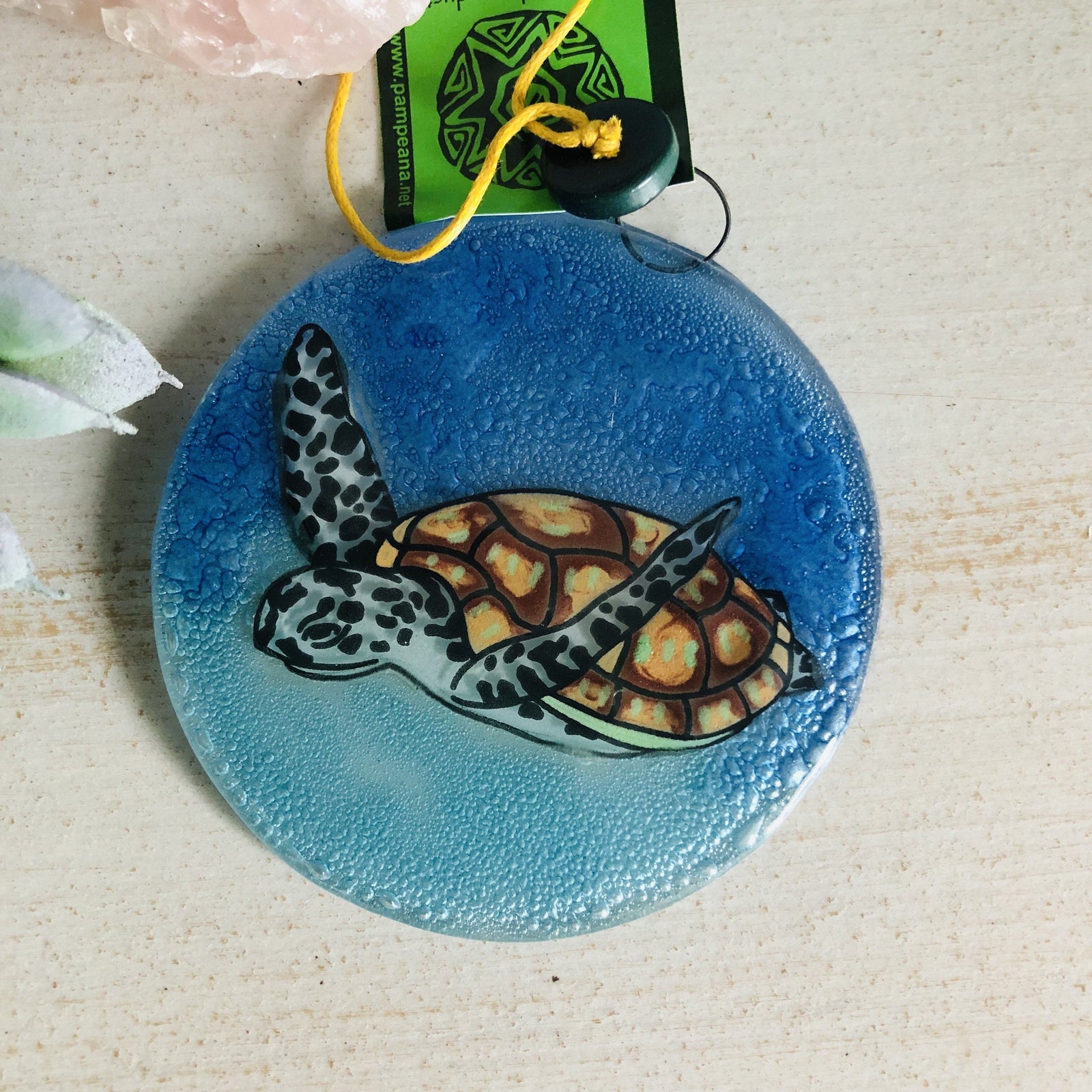 Fair Trade Ornament 192 Sea Turtle Ornament Pam Peana 