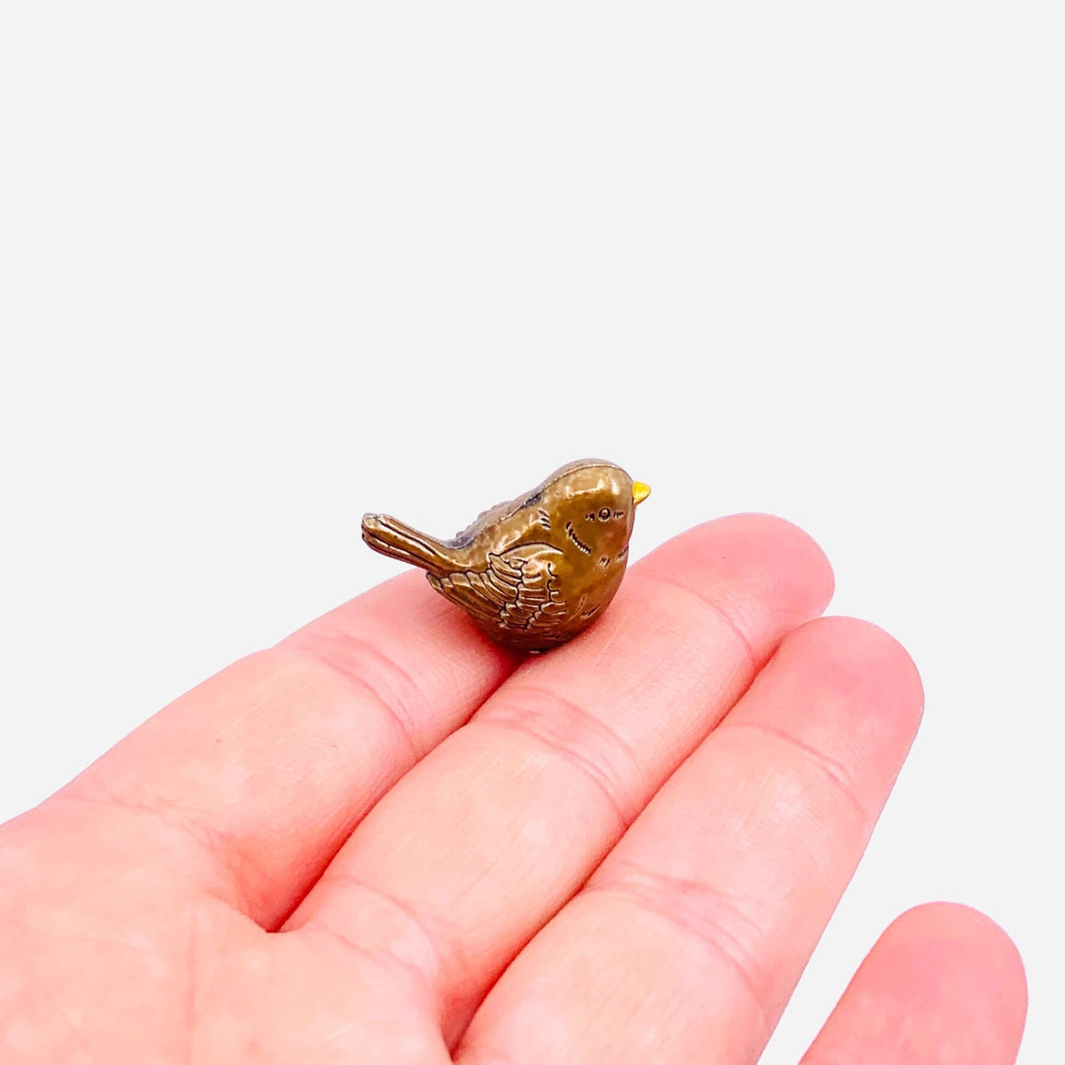 The Little Worry Bird Pocket Charm Miniature GANZ 