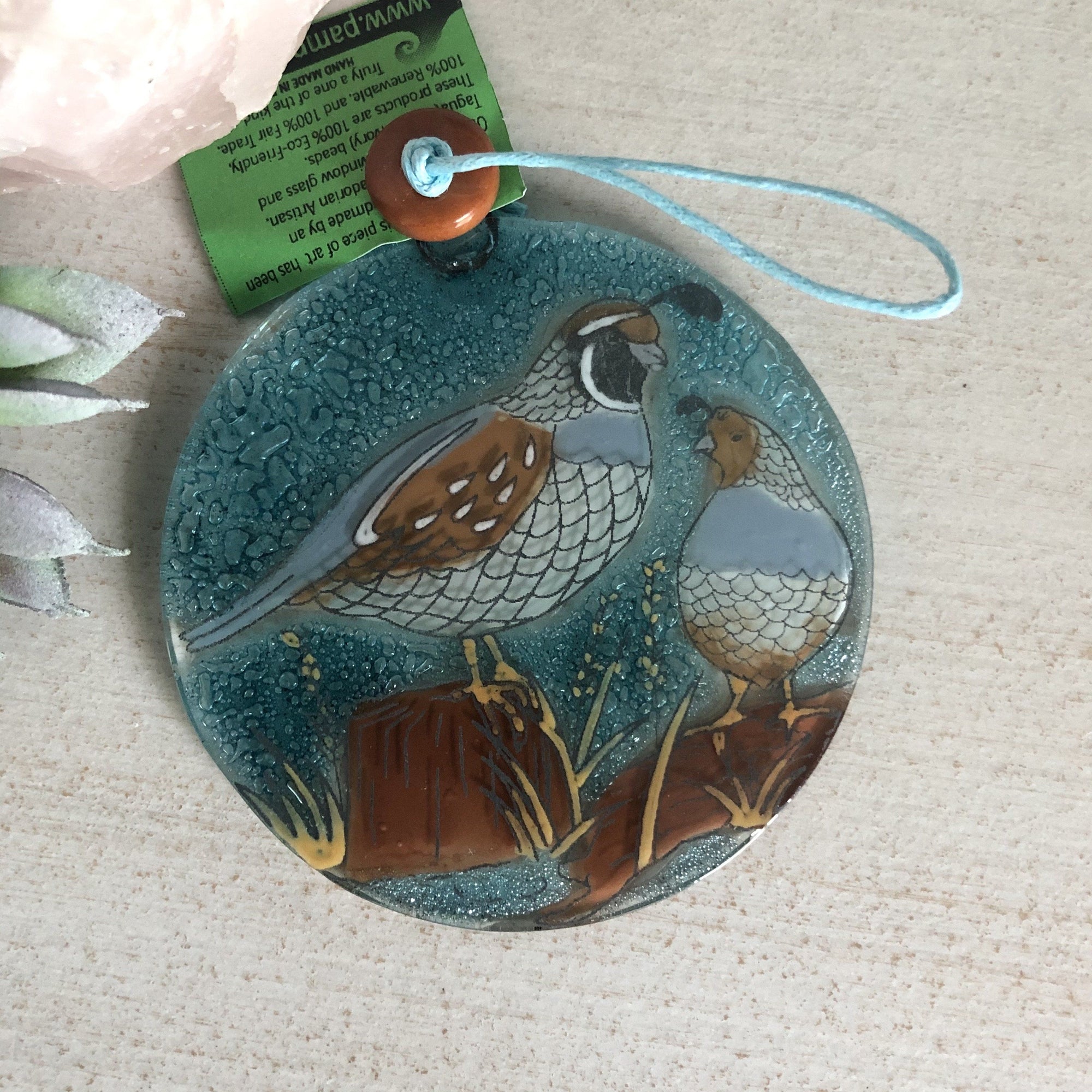 Fair Trade Ornament 86 Luke Adams Glass Blowing Studio 