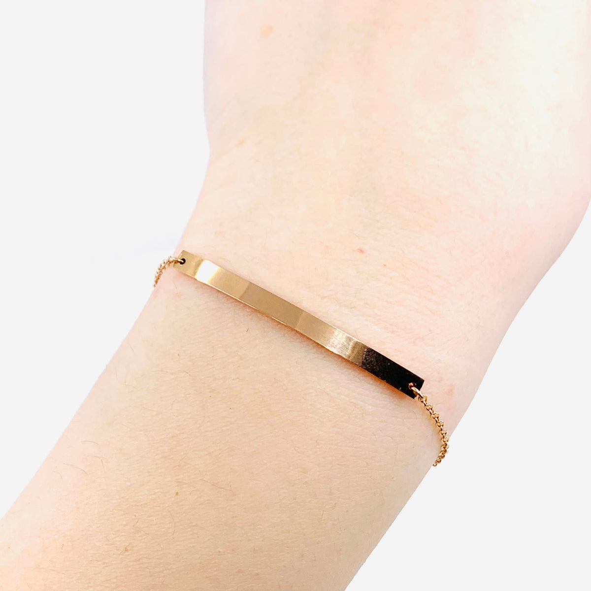 Single Bar Bracelet - Copper 