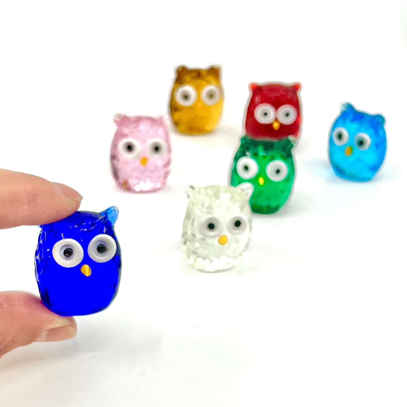 Glass Owls Miniature - 