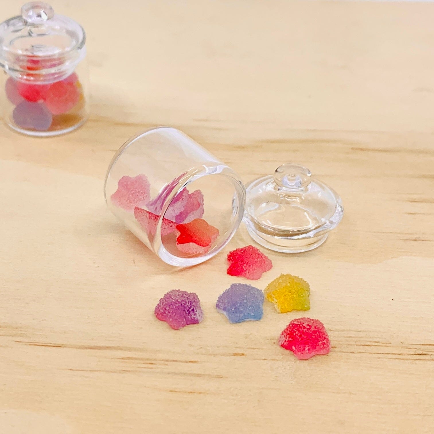 Tiniest Jar of Gumdrops, Stars Miniature - 