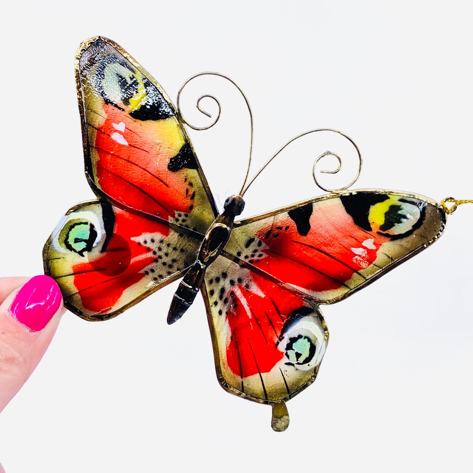 Butterfly Suncatcher 12 Ornament Kubla Craft 