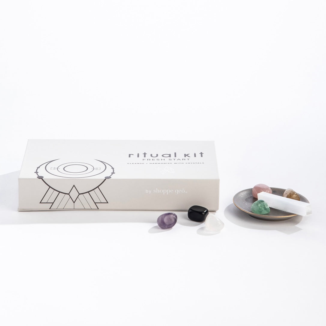 Crystal Ritual Kit, Fresh Start Decor Geo Central 