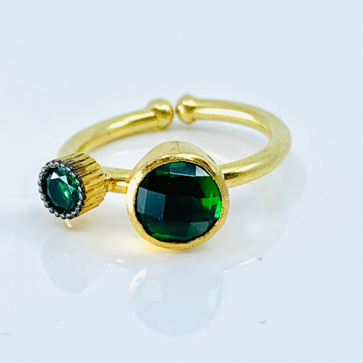 Turkish Brass Adjustable Ring 4 Jewelry Ikat Jewelry 