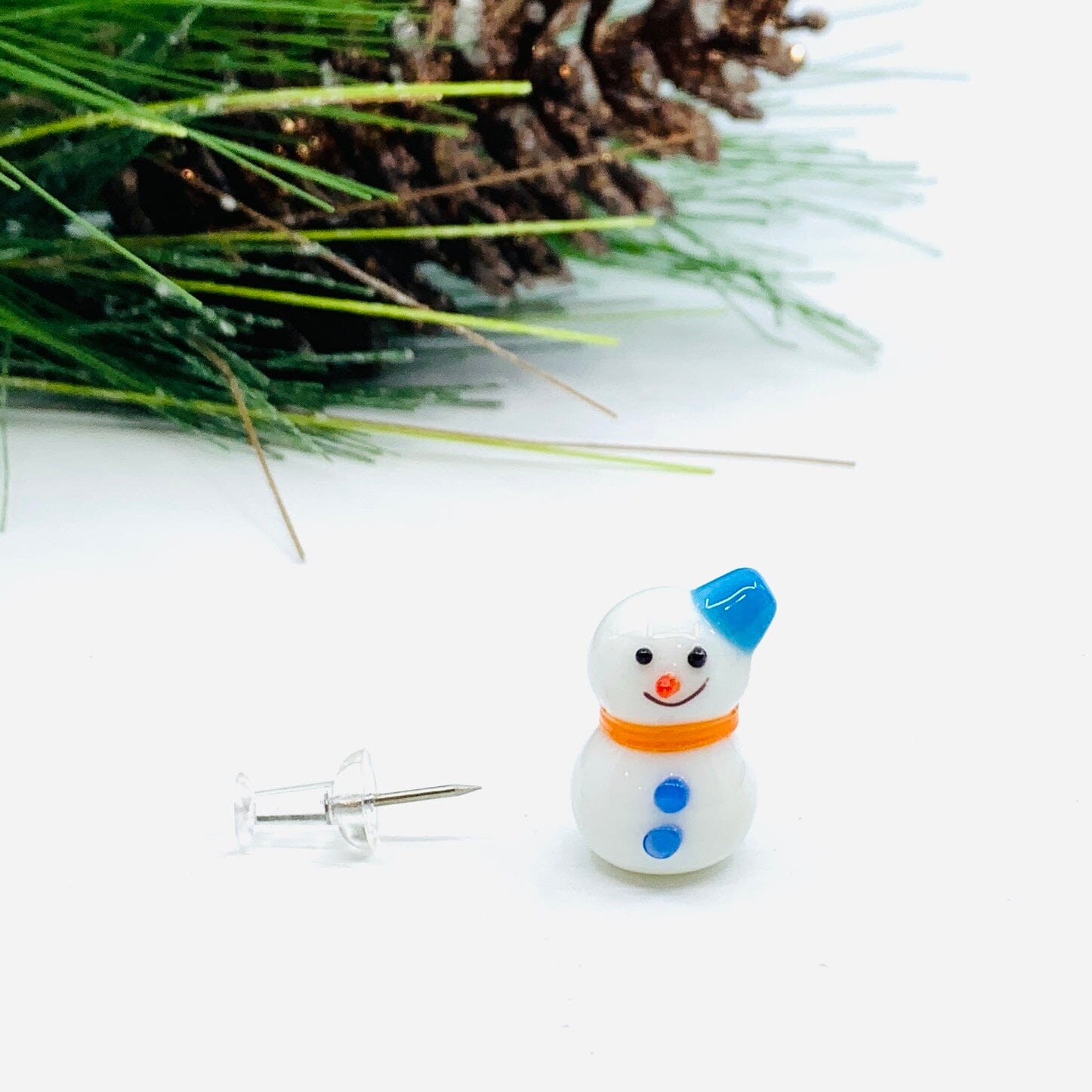 Tiny Christmas Figurine 7 Frosty Miniature - 