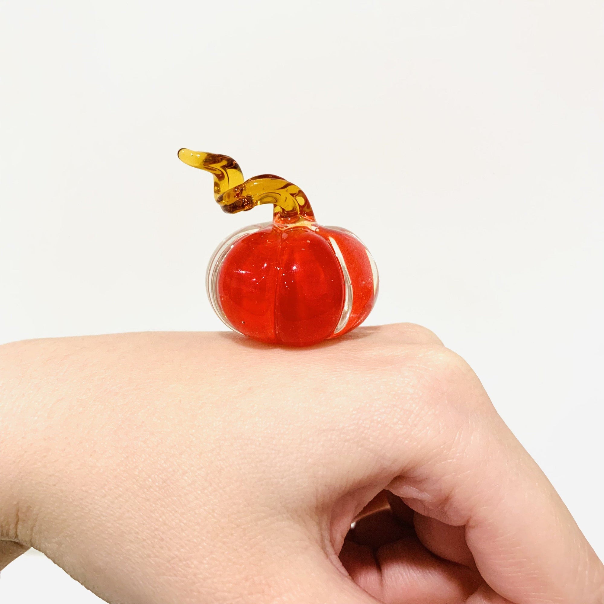 Little Curly Pumpkin, Red Miniature - 