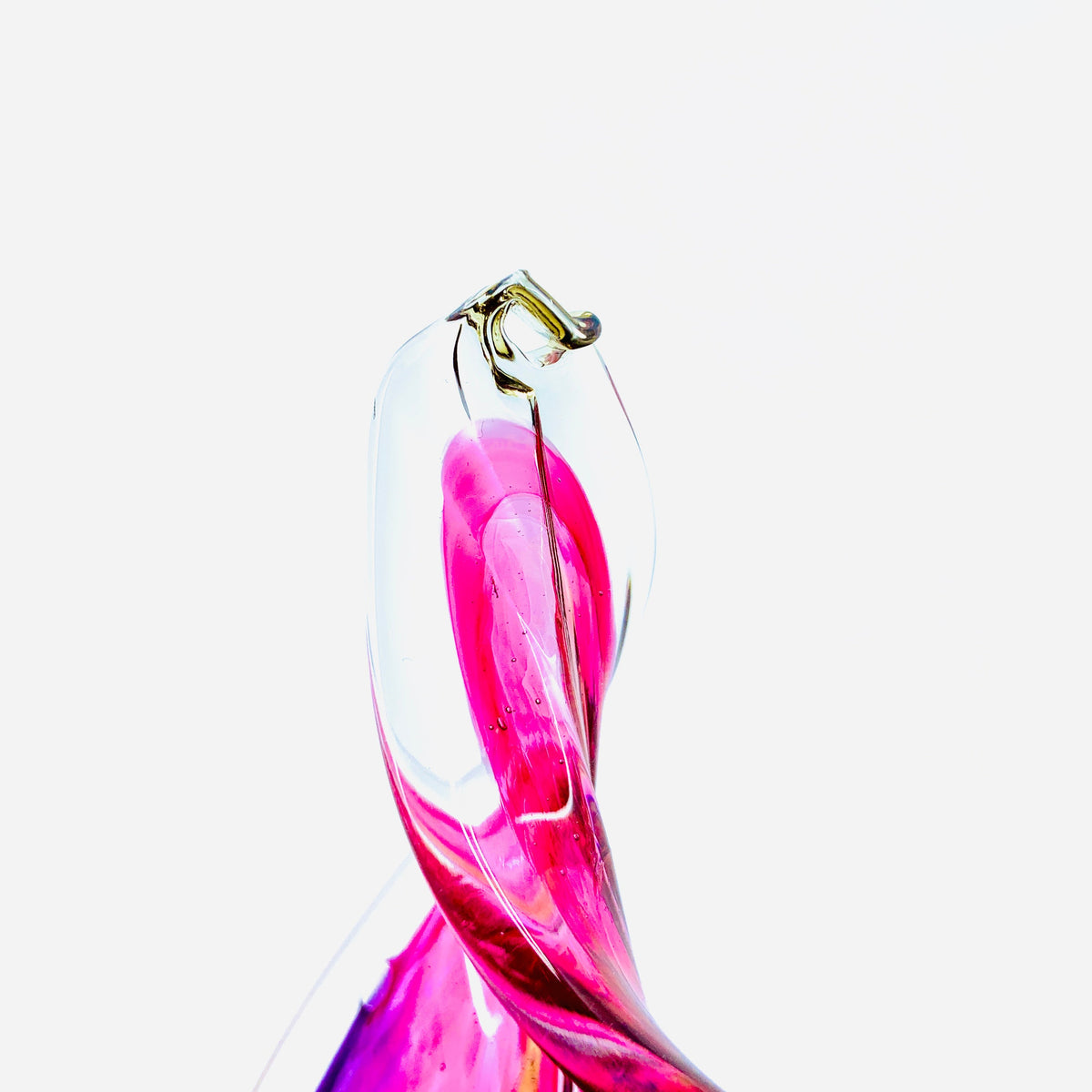 Spiral Ornament, Bloom Suncatcher Luke Adams Glass Blowing Studio 