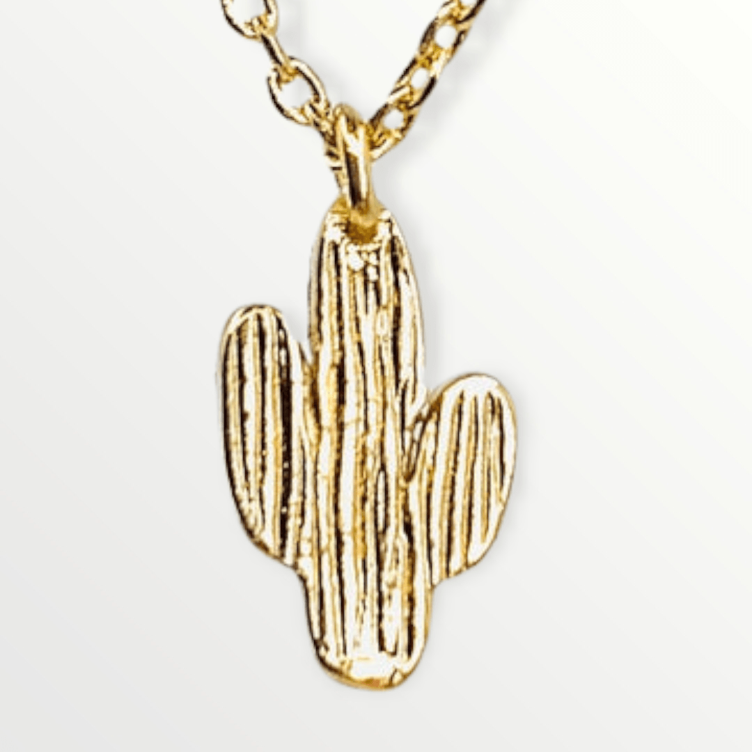 Saguaro Cactus Necklace Jewelry Cloie NY 
