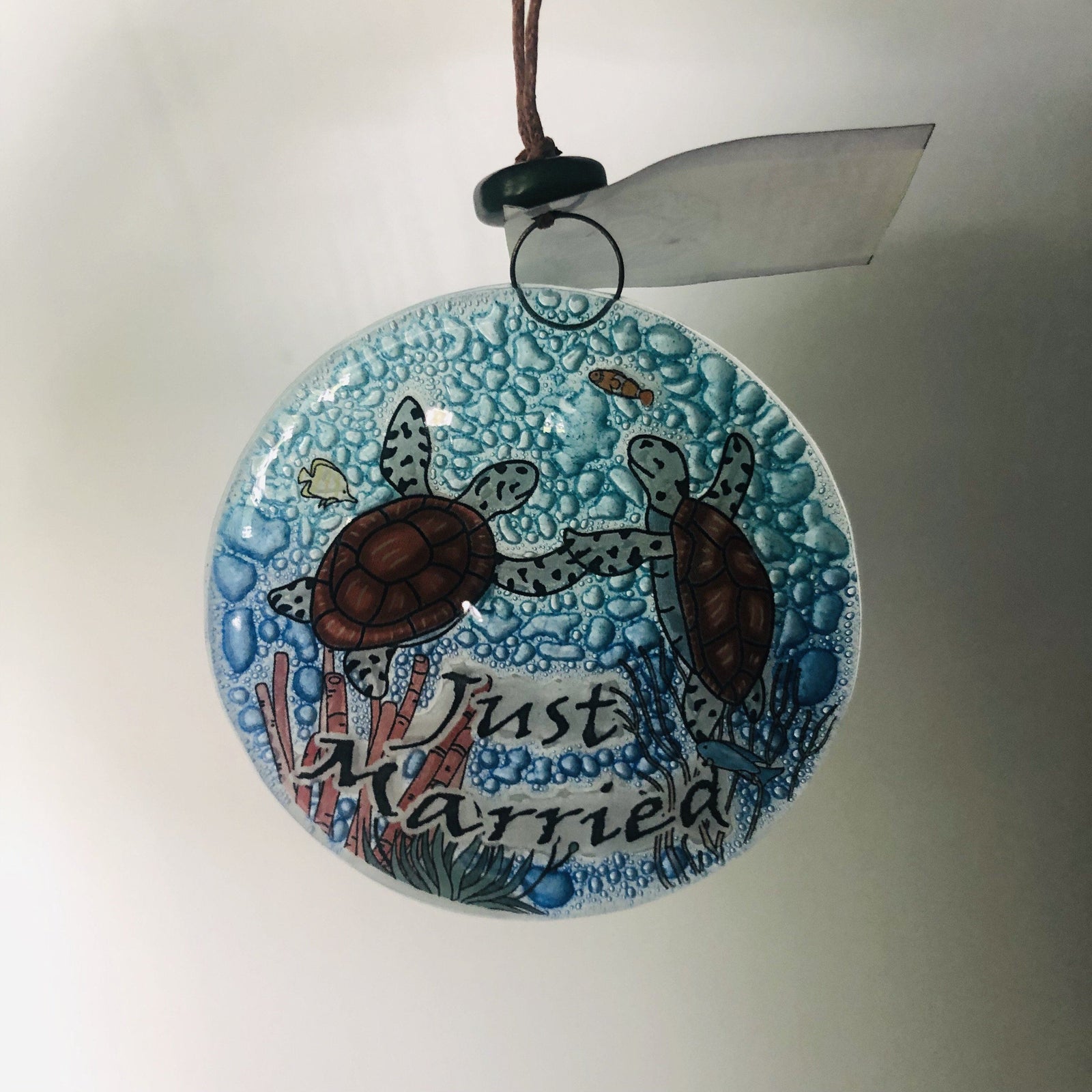 Fair Trade Ornament 65 Luke Adams Glass Blowing Studio 