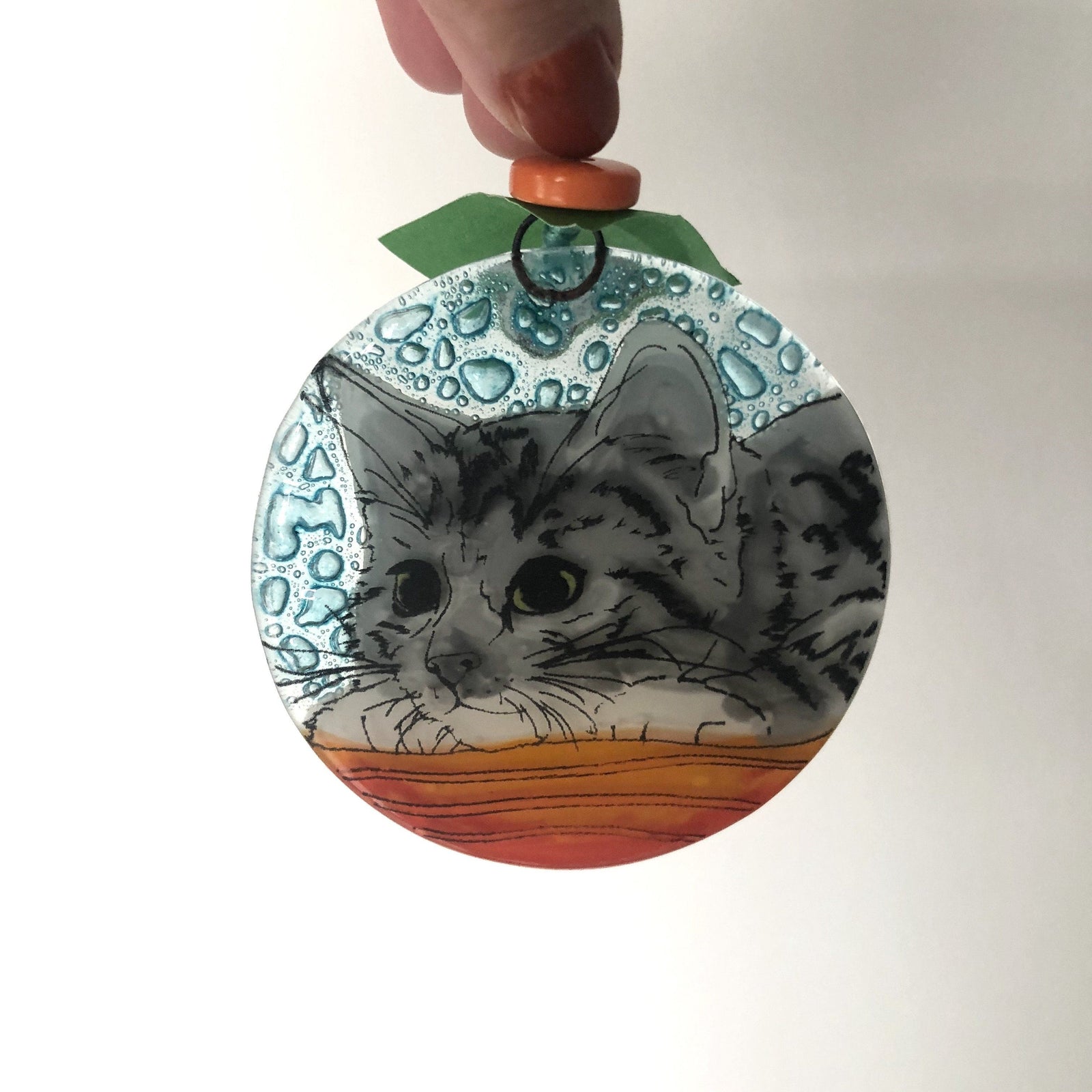 Fair Trade Ornament 74 Luke Adams Glass Blowing Studio 