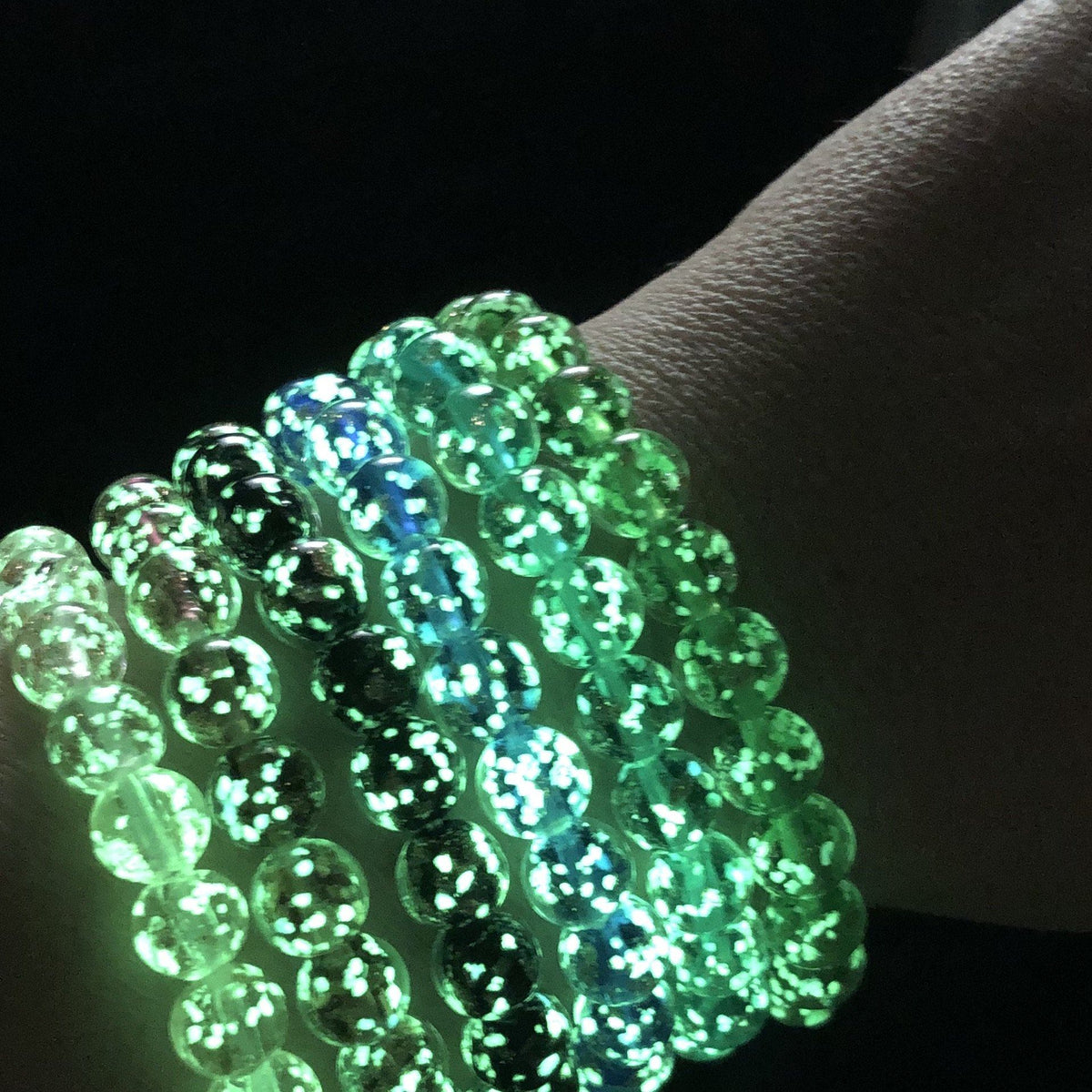Mermaid Glow Bracelet Luke Adams Glass Blowing Studio 