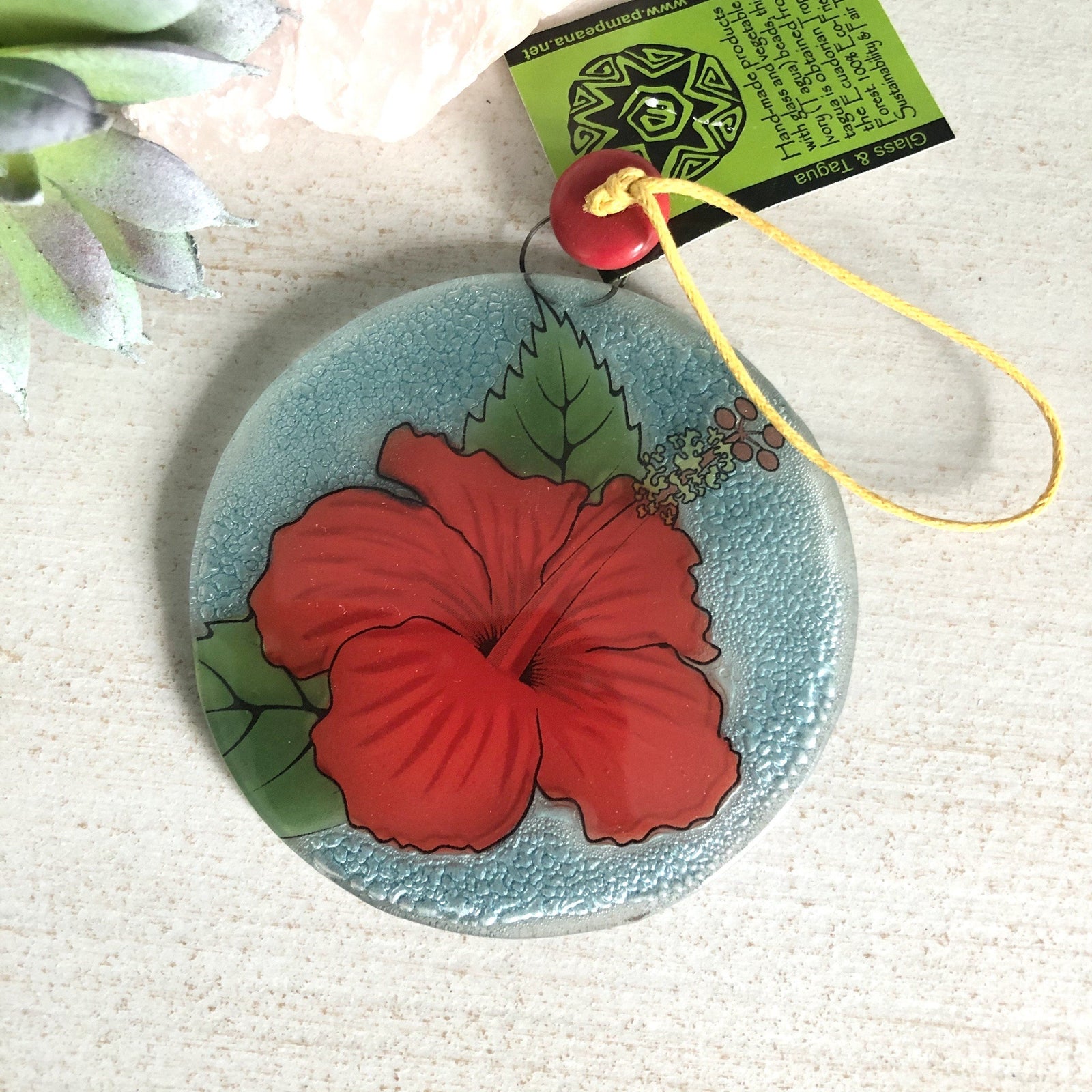 Fair Trade Ornament 69 Luke Adams Glass Blowing Studio 