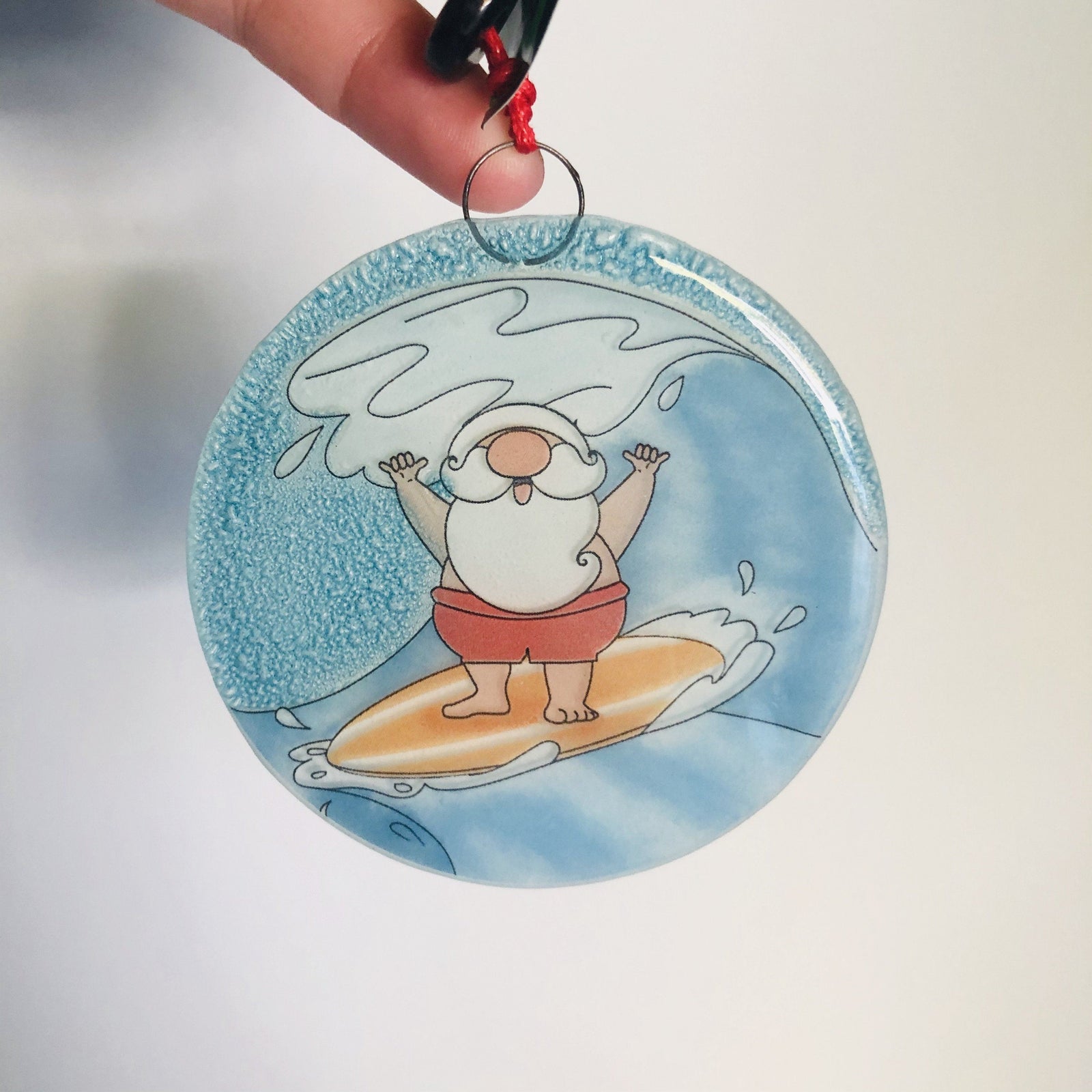 Fair Trade Ornament 90 Luke Adams Glass Blowing Studio 